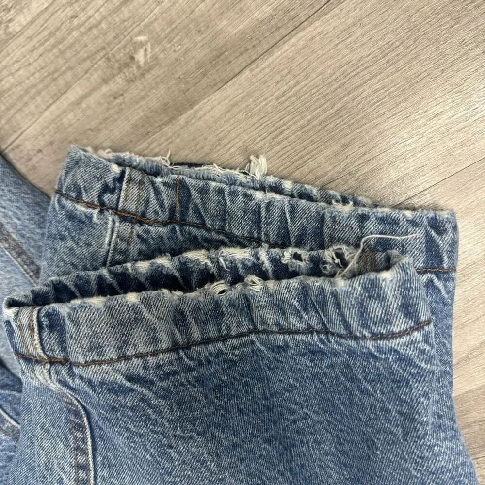 Vintage Lined Carpenter Jeans Size 38X32 Workwear Winter Distressed Moose Creek